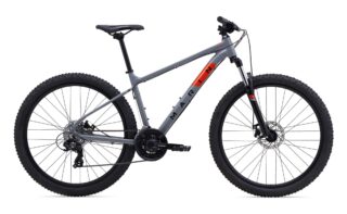 2023 Marin Bikes  Bolinas Ridge 1 profile, grey.