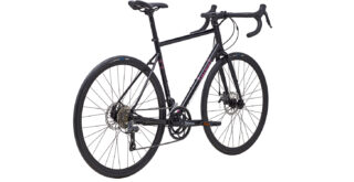 2021 Marin Nicasio rear 3/4, black.