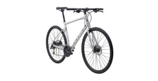 2022 Marin Fairfax 2 front view Gloss Silver/Black.