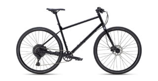 2022 Marin Muirwoods Gloss Black/Reflective Black profile.