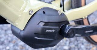 Marin Sausalito E1 Shimano STEPs drive unit.