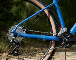 Detail image of the seattube and seatstay junction of the Bobcat Trail 4