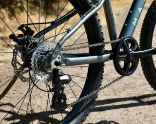 Marin Bayview Trail drivetrain detail