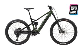 2024 Alpine Trail E1 profile with Double Your Ride icon.