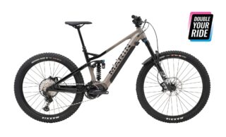 2024 Alpine Trail E2 profile with Double Your Ride icon.