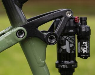 Detail image of the Rift Zone 27.5 upper suspension links