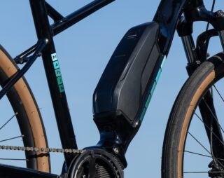 Shimano removable battery on the Marin Sausalito E1