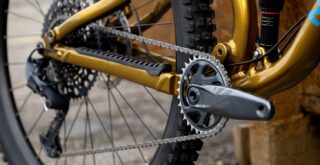 Rift Zone XR drivetrain detail.