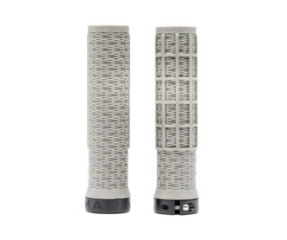 Marin Bear Paw lock-on grips, grey.