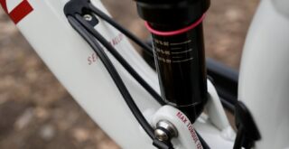 Marin Rift Zone 2 downtube detail.