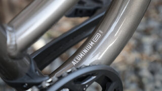 Marin Series 1 aluminum tubing decal.